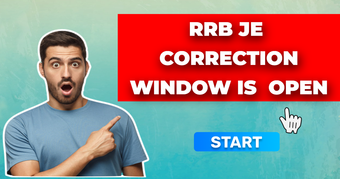 The RRB JE Application Correction Window is now open until September 8th, with 7,951 vacancies.